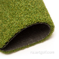 DIY Mini Golf Court Golf, положив зеленый коврик